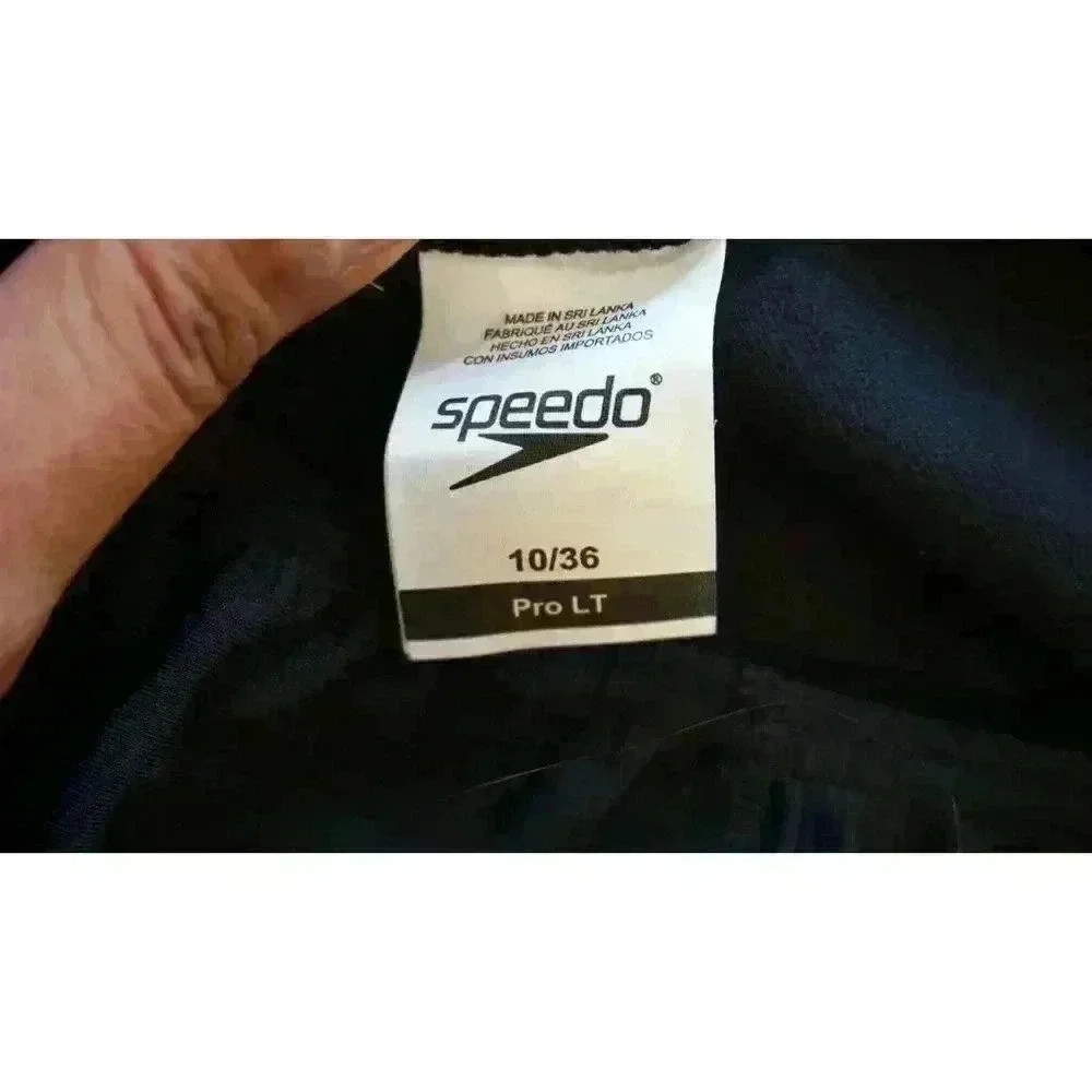 Speedo Black One-Piece Women's Swimsuit size 10 - Picture 16 of 16